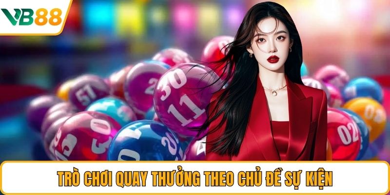 Trò chơi quay thưởng theo chủ đề sự kiện Trò chơi quay thưởng theo chủ đề sự kiện